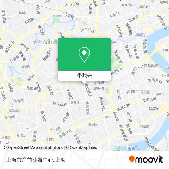 上海市产前诊断中心地图