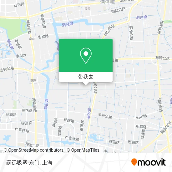 嗣远吸塑-东门地图