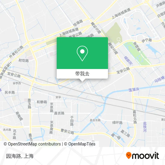 园海路地图