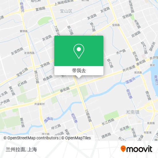 兰州拉面地图