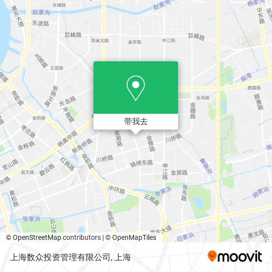 上海数众投资管理有限公司地图