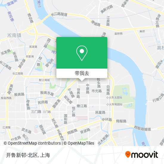 开鲁新邨-北区地图