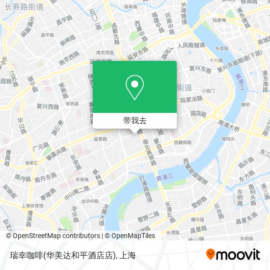 瑞幸咖啡(华美达和平酒店店)地图