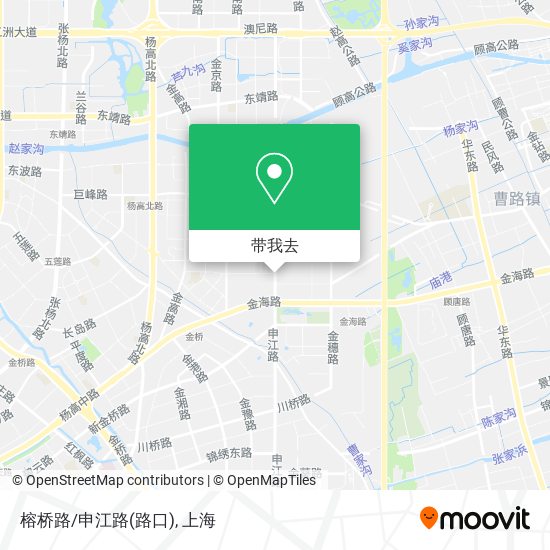 榕桥路/申江路(路口)地图