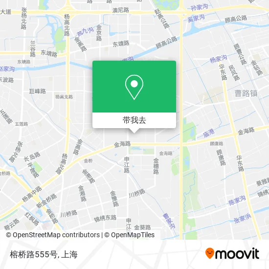 榕桥路555号地图