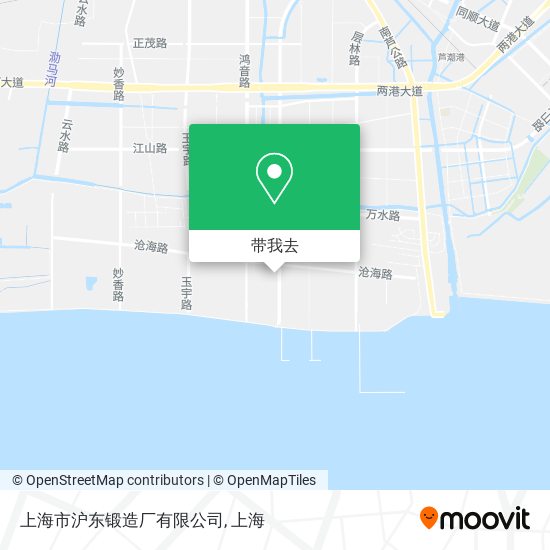 上海市沪东锻造厂有限公司地图
