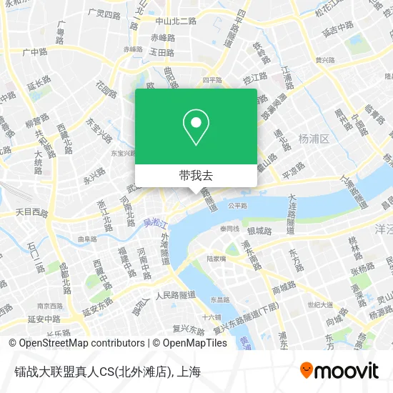 镭战大联盟真人CS(北外滩店)地图