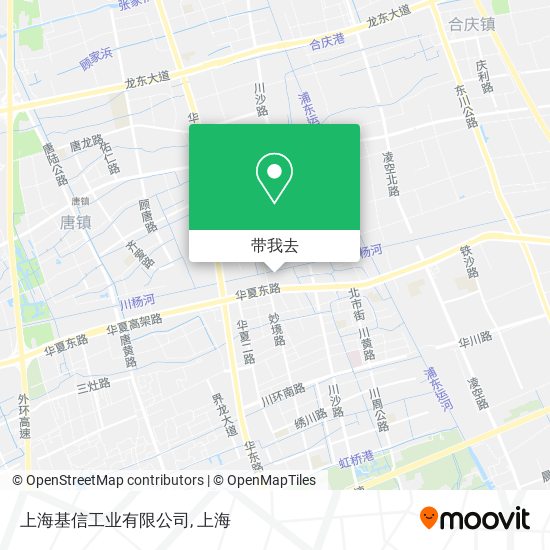 上海基信工业有限公司地图