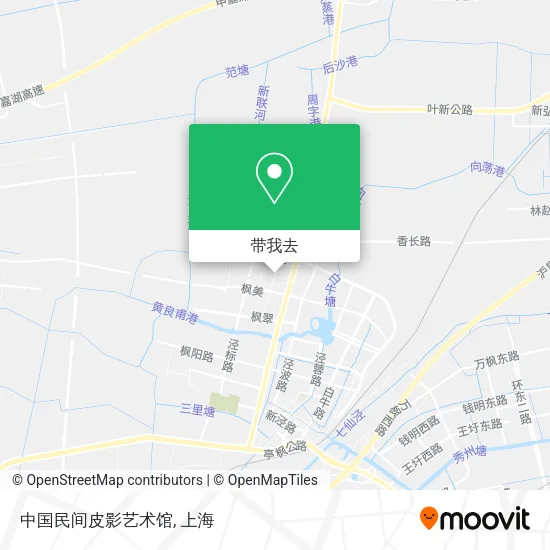 中国民间皮影艺术馆地图
