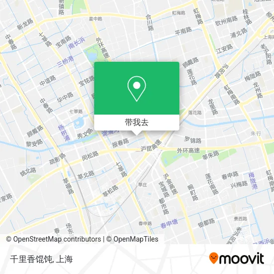 千里香馄饨地图