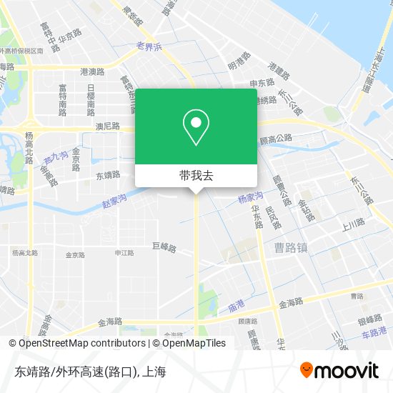 东靖路/外环高速(路口)地图