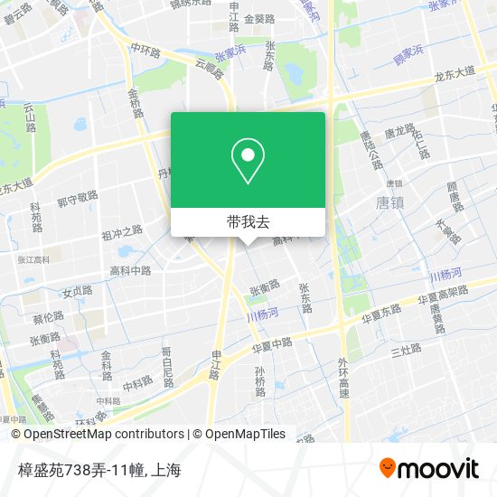 樟盛苑738弄-11幢地图