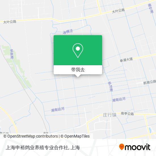 上海申裕鸽业养殖专业合作社地图