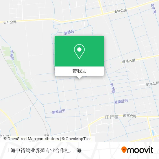 上海申裕鸽业养殖专业合作社地图