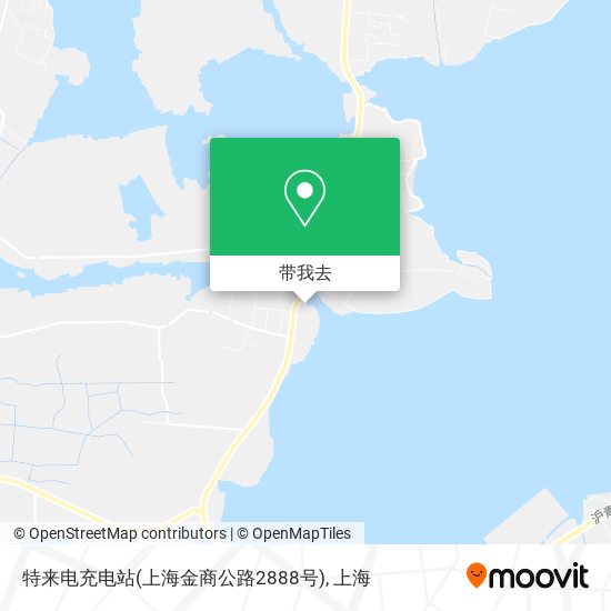 特来电充电站(上海金商公路2888号)地图