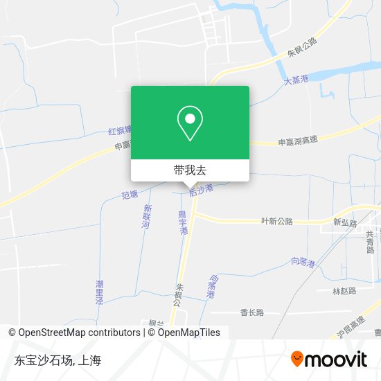 东宝沙石场地图