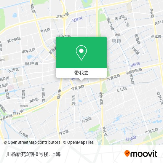川杨新苑3期-8号楼地图
