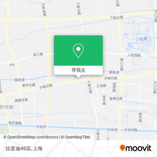 比亚迪4S店地图