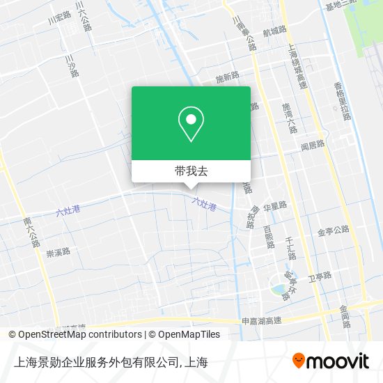 上海景勋企业服务外包有限公司地图