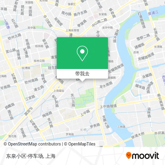 东泉小区-停车场地图