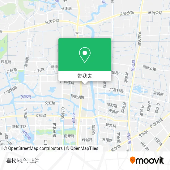 嘉松地产地图