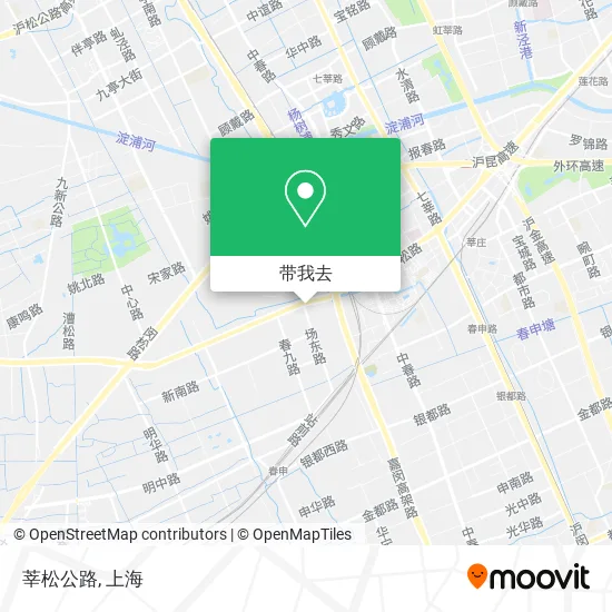 莘松公路地图