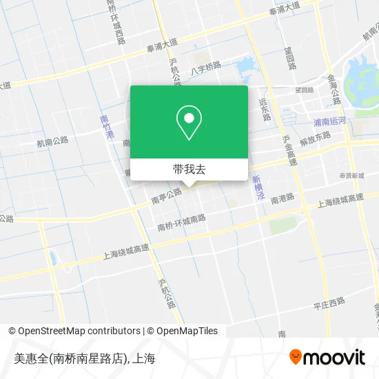 美惠全(南桥南星路店)地图