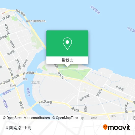 果园南路地图