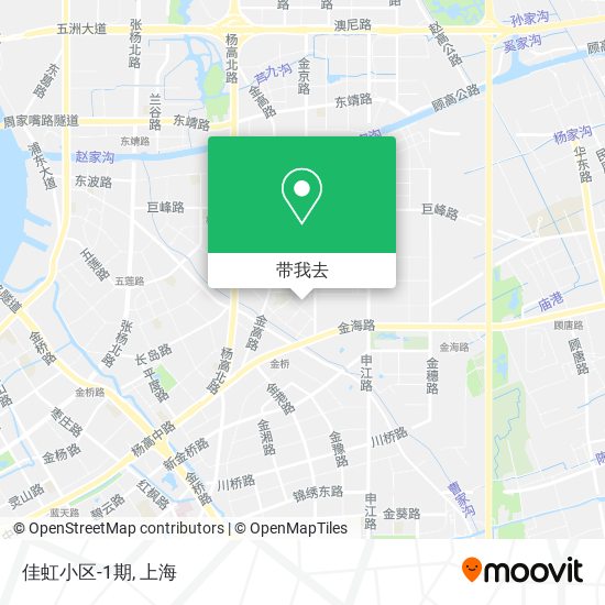 佳虹小区-1期地图