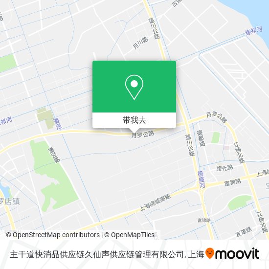 主干道快消品供应链久仙声供应链管理有限公司地图