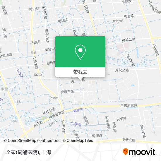 全家(周浦医院)地图