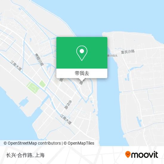 长兴·合作路地图