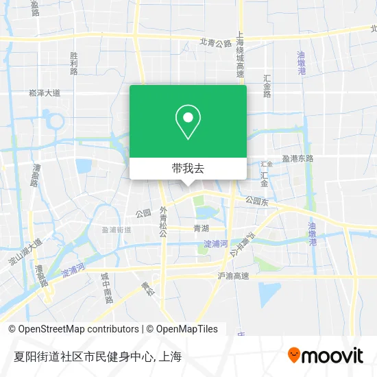 夏阳街道社区市民健身中心地图