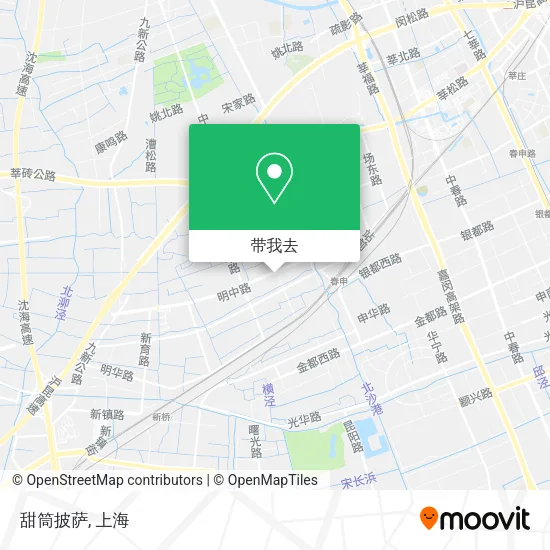 甜筒披萨地图