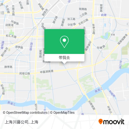 上海川藤公司地图