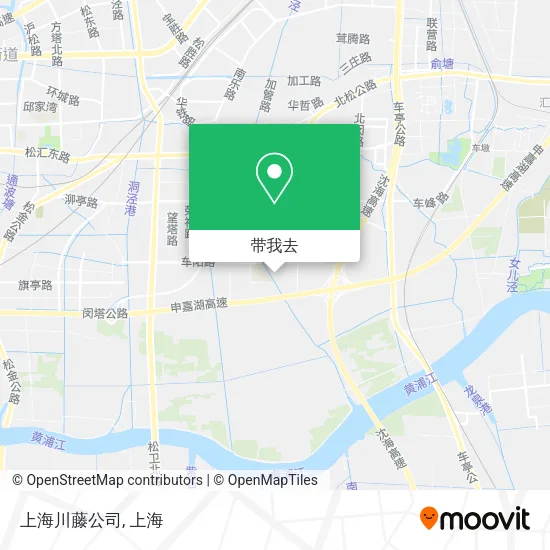 上海川藤公司地图