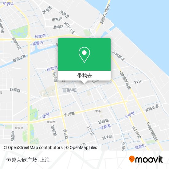 恒越荣欣广场地图
