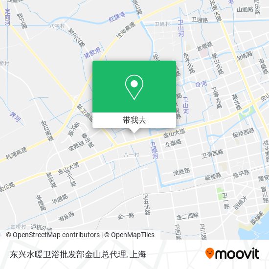 东兴水暖卫浴批发部金山总代理地图