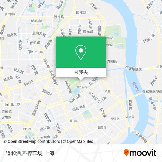 道和酒店-停车场地图
