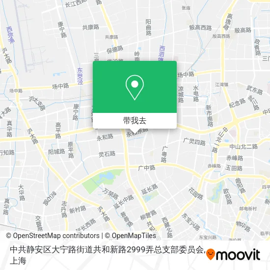 中共静安区大宁路街道共和新路2999弄总支部委员会地图