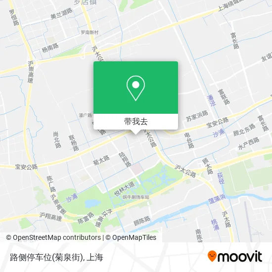 路侧停车位(菊泉街)地图