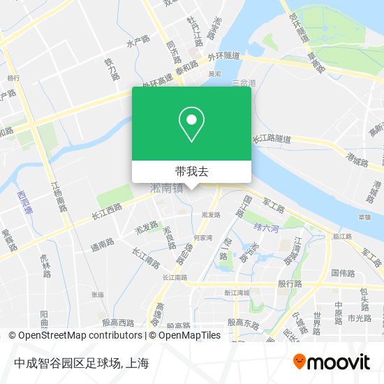 中成智谷园区足球场地图