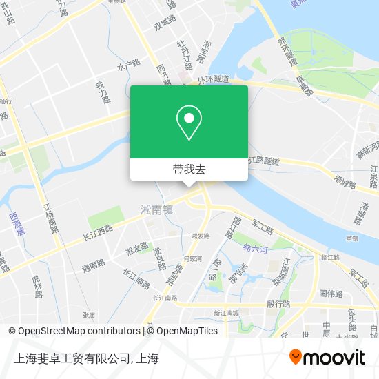 上海斐卓工贸有限公司地图