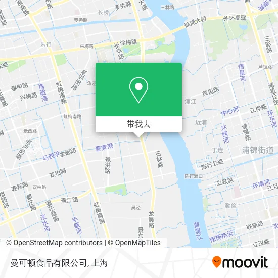 曼可顿食品有限公司地图