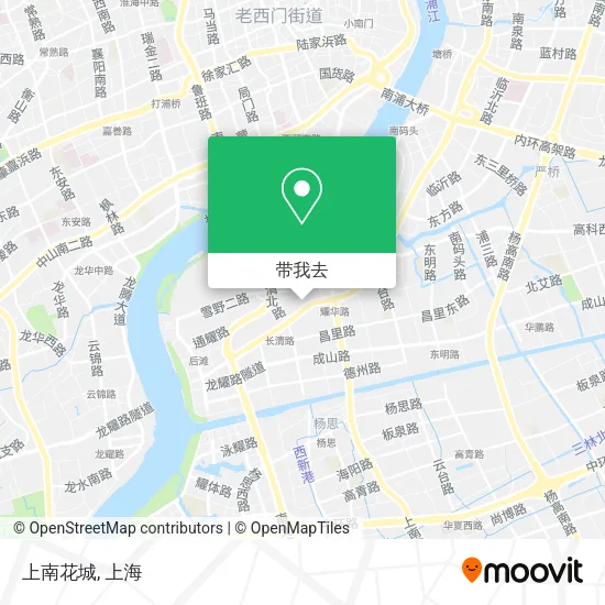 上南花城地图