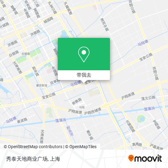 秀泰天地商业广场地图