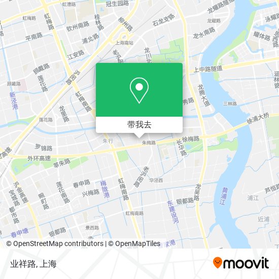 业祥路地图