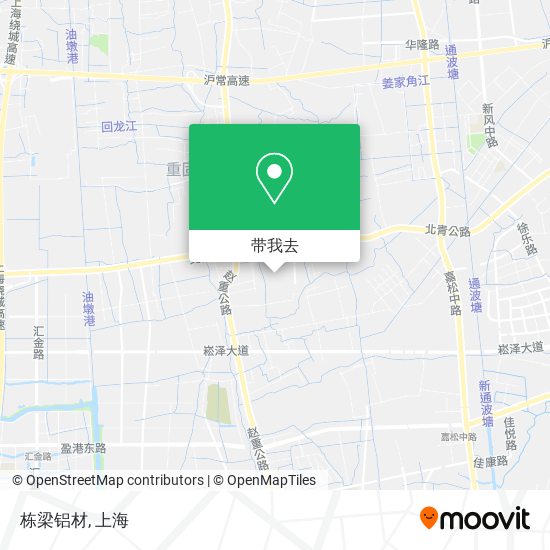 栋梁铝材地图