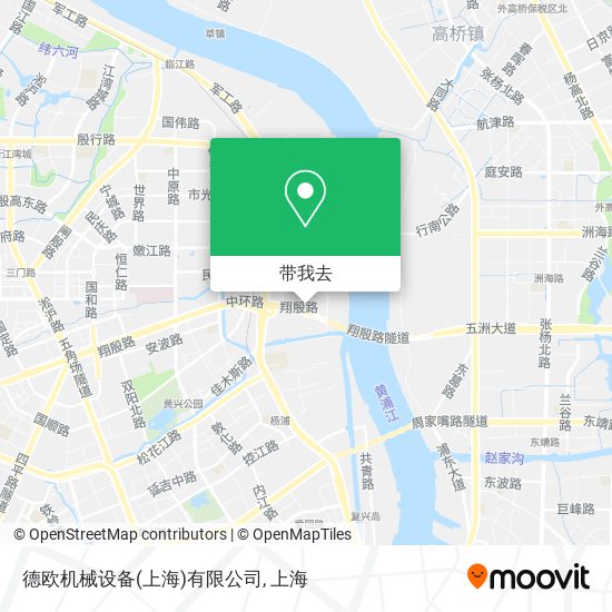 德欧机械设备(上海)有限公司地图