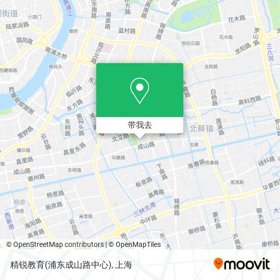 精锐教育(浦东成山路中心)地图